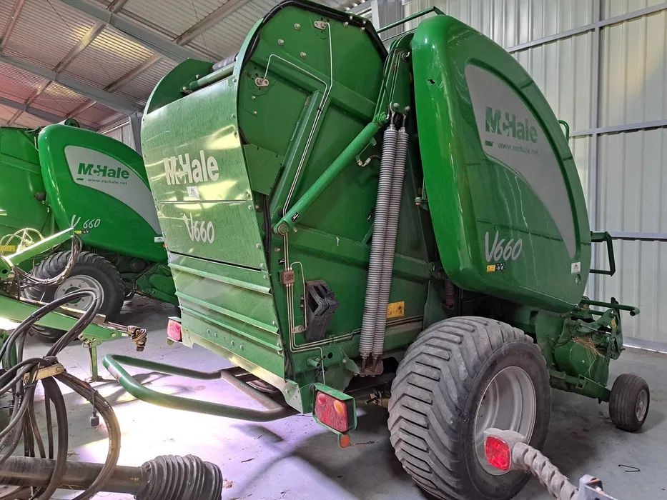 Mchale V660 - Silindirik balya makinesi: fotoğraf 3 Mchale V660 - Silindirik balya makinesi: fotoğraf 3