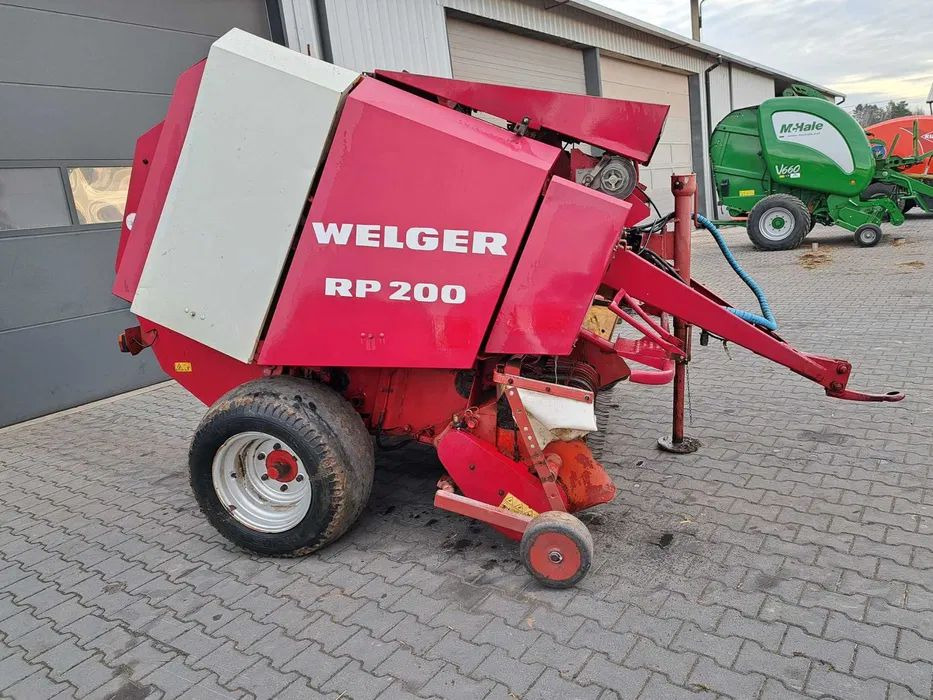 Welger RP 200 - Silindirik balya makinesi: fotoğraf 1 Welger RP 200 - Silindirik balya makinesi: fotoğraf 1