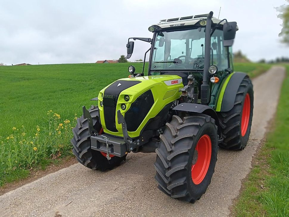 Traktör Claas CLAAS AXOS 240 Traktor Schlepper Frontlader - Konsolen Klima: fotoğraf 1