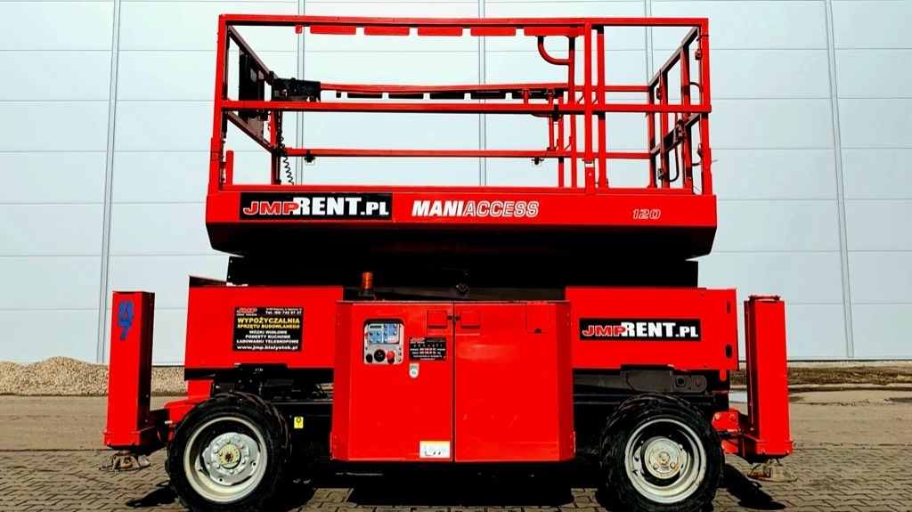 Manitou 120SC - Makasli platform: fotoğraf 1 Manitou 120SC - Makasli platform: fotoğraf 1