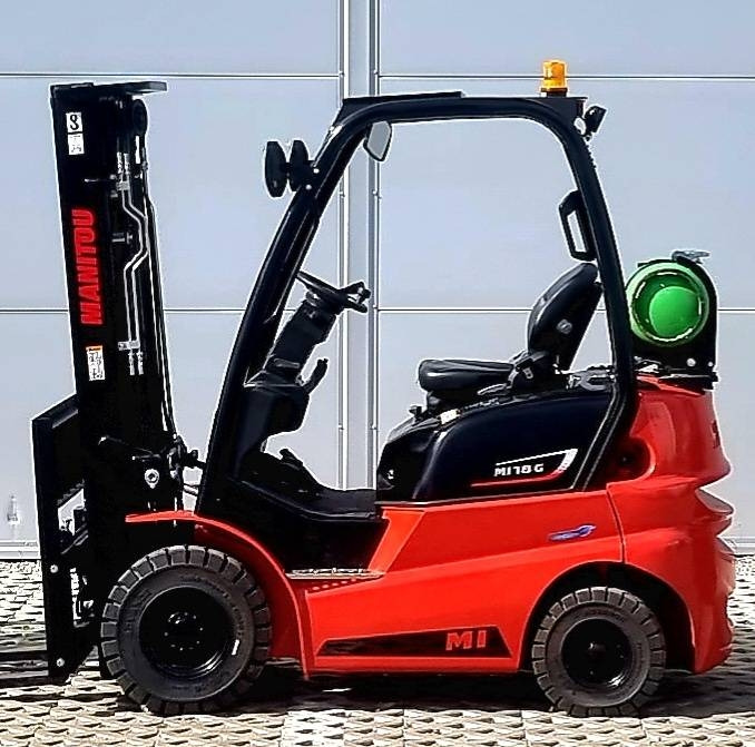 Manitou MI 18 G NEW TRIPLEX 4700mm - LPG forklift: fotoğraf 1 Manitou MI 18 G NEW TRIPLEX 4700mm - LPG forklift: fotoğraf 1