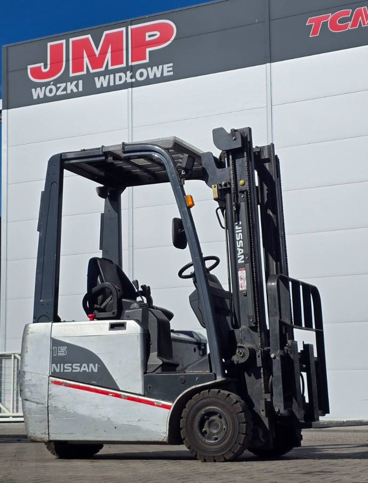Nissan 1N1L 15Q - Elektrikli forklift: fotoğraf 1 Nissan 1N1L 15Q - Elektrikli forklift: fotoğraf 1