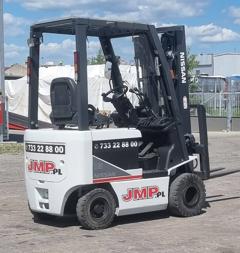 Nissan K1B1L15 - Elektrikli forklift: fotoğraf 2 Nissan K1B1L15 - Elektrikli forklift: fotoğraf 2