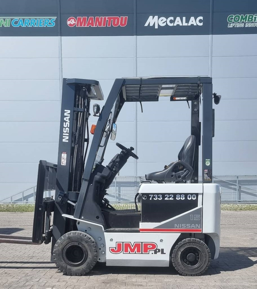 Nissan K1B1L15 - Elektrikli forklift: fotoğraf 5 Nissan K1B1L15 - Elektrikli forklift: fotoğraf 5