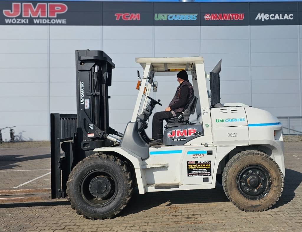 UniCarriers ZX80 FD80-3 DUPLEX 3m - Dizel forklift: fotoğraf 3 UniCarriers ZX80 FD80-3 DUPLEX 3m - Dizel forklift: fotoğraf 3