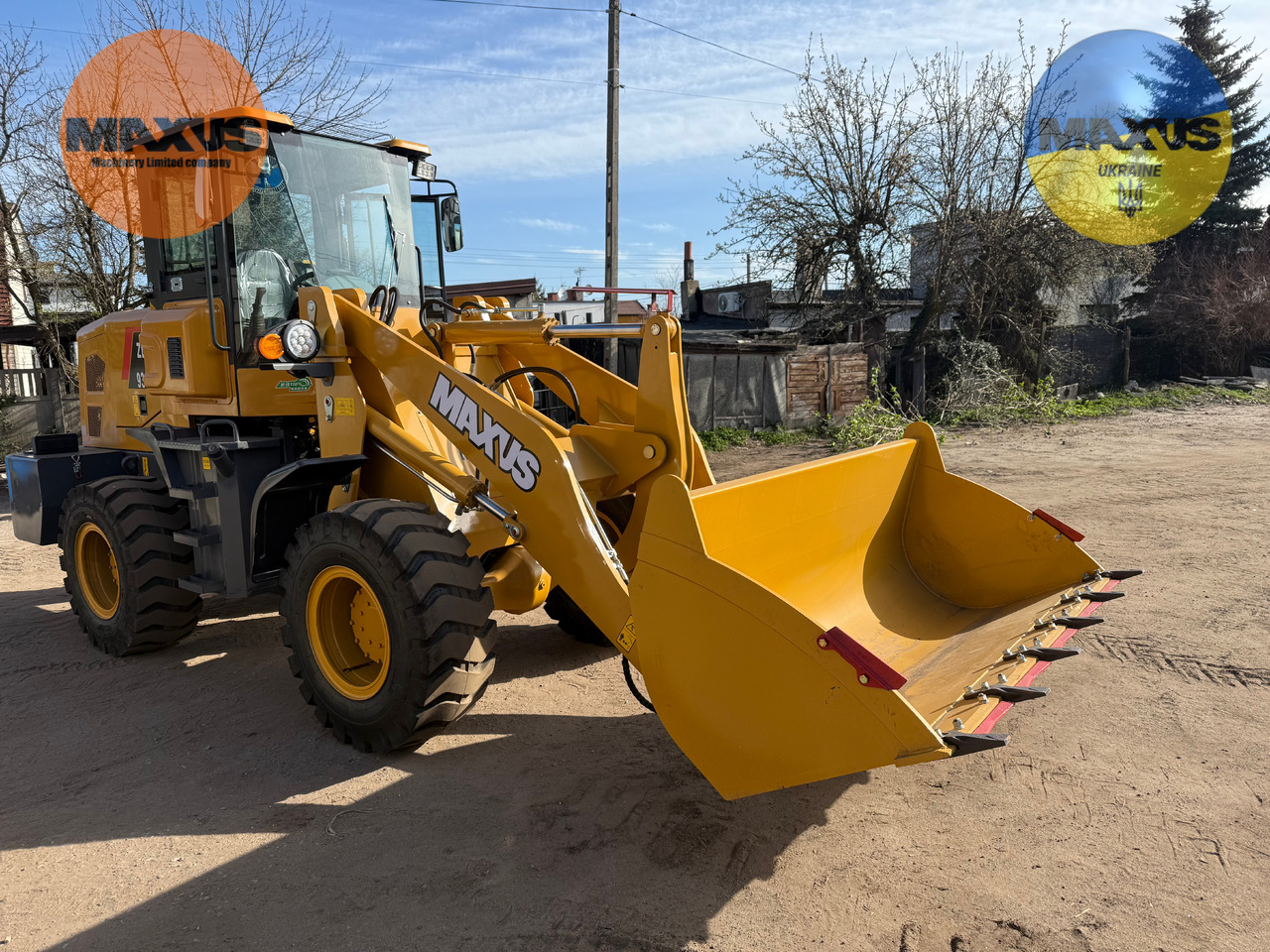 Maxus Dostępna od ręki w Łodzi !!!Ładowarka Kołowa krokodyl 102km / Wheel loader Crocodile 102hp / Radlader Krokodil 102 PS / Krokodil kerekes rakodó 102 LE / Крокодил колісний навантажувач 102 к.с. - Tekerlekli yükleyici: fotoğraf 1 Maxus Dostępna od ręki w Łodzi !!!Ładowarka Kołowa krokodyl 102km / Wheel loader Crocodile 102hp / Radlader Krokodil 102 PS / Krokodil kerekes rakodó 102 LE / Крокодил колісний навантажувач 102 к.с. - Tekerlekli yükleyici: fotoğraf 1
