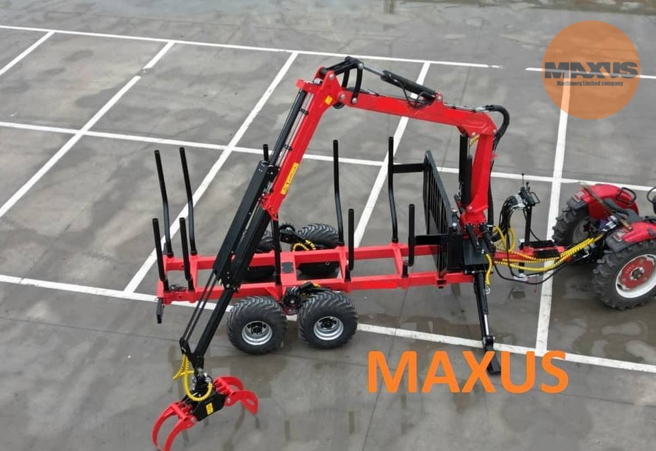 Maxus MAXUS 1400 Erdészeti Pótkocsi + Daru 780 - Orman römorku: fotoğraf 3 Maxus MAXUS 1400 Erdészeti Pótkocsi + Daru 780 - Orman römorku: fotoğraf 3