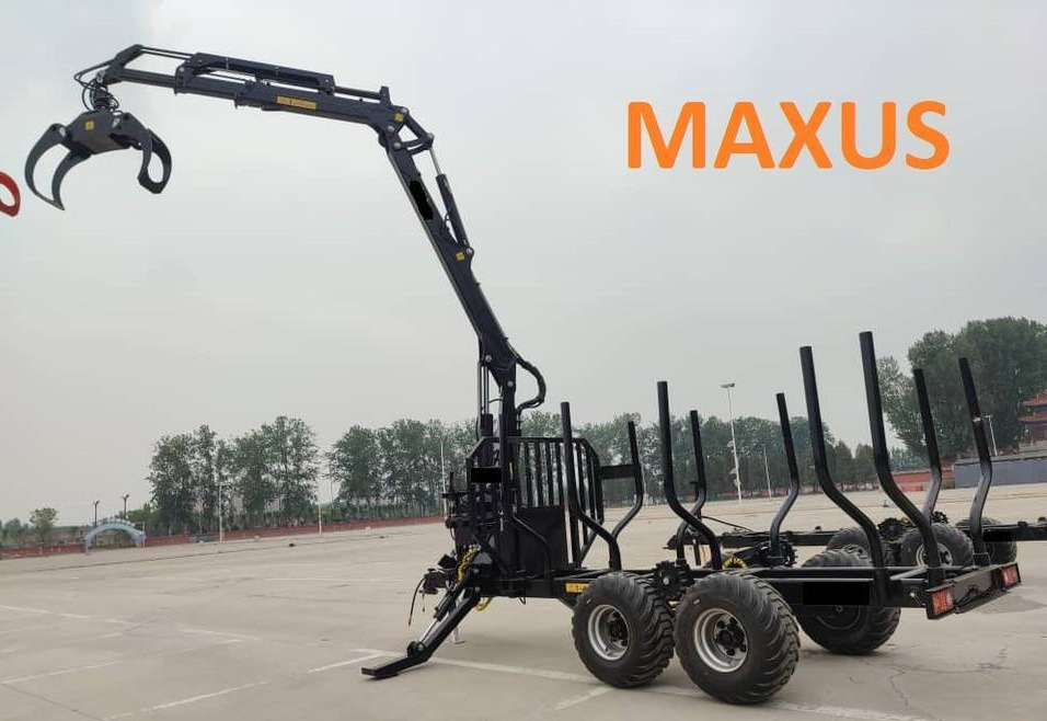 Maxus MAXUS 1400 Erdészeti Pótkocsi + Daru 780 - Orman römorku: fotoğraf 4 Maxus MAXUS 1400 Erdészeti Pótkocsi + Daru 780 - Orman römorku: fotoğraf 4