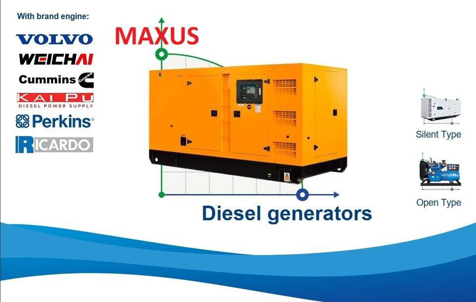 Yeni Elektrikli jeneratör NEW MAXUS 375 kVA Generator Set Warranty up to 10 YEARS Новий MAXUS 375 kVA Агреґат Генератор Гарантія до 10 РОКІВ Nowy MAXUS 375 kVA Agregat Generator Gwarancja do 10 LAT: fotoğraf 6