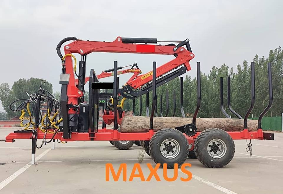 NEW MAXUS 6 TON Trailer + Crane 4.2 m Warranty | НОВА прицепа 6 ТОН + Кран 4,2 м MAXUS Гарантія - Orman römorku: fotoğraf 5 NEW MAXUS 6 TON Trailer + Crane 4.2 m Warranty | НОВА прицепа 6 ТОН + Кран 4,2 м MAXUS Гарантія - Orman römorku: fotoğraf 5