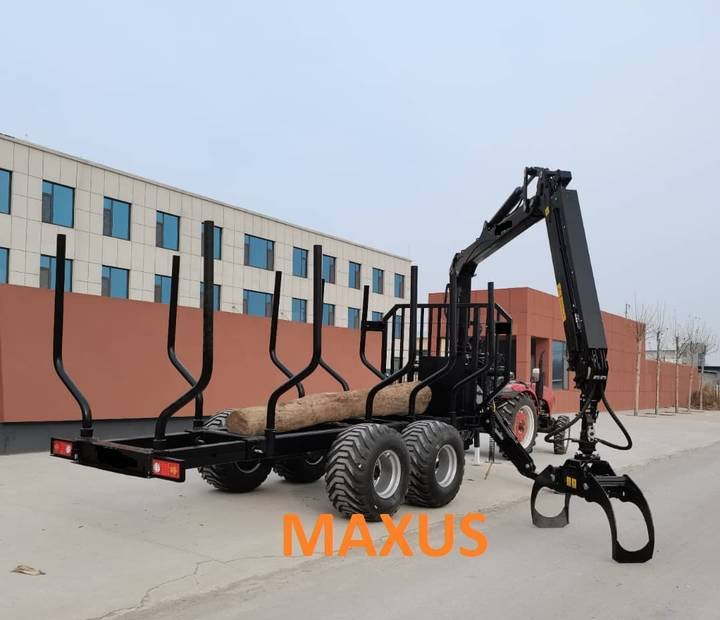 Remorca forestieră MAXUS 1400 + Macara 780 - Orman römorku: fotoğraf 5 Remorca forestieră MAXUS 1400 + Macara 780 - Orman römorku: fotoğraf 5