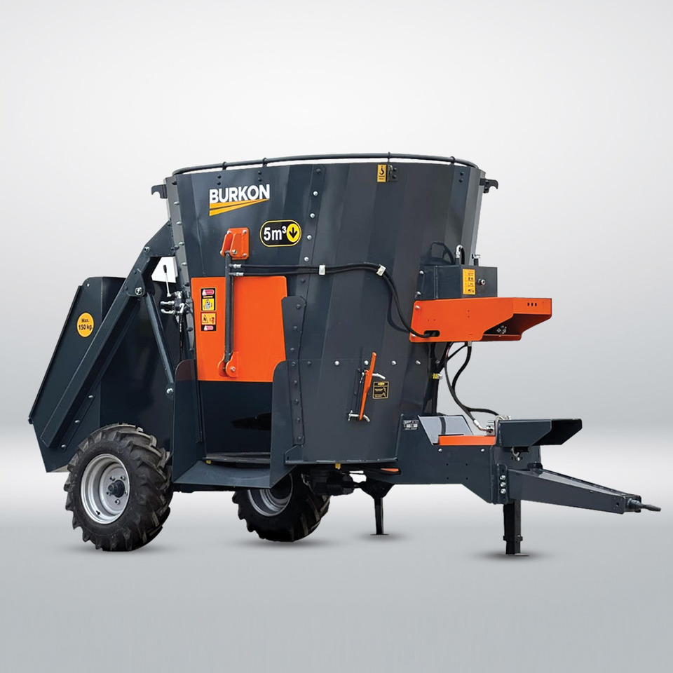 5 m3 Çekilir Yem Karma Makinesi - Yem mikseri: fotoğraf 1 5 m3 Çekilir Yem Karma Makinesi - Yem mikseri: fotoğraf 1