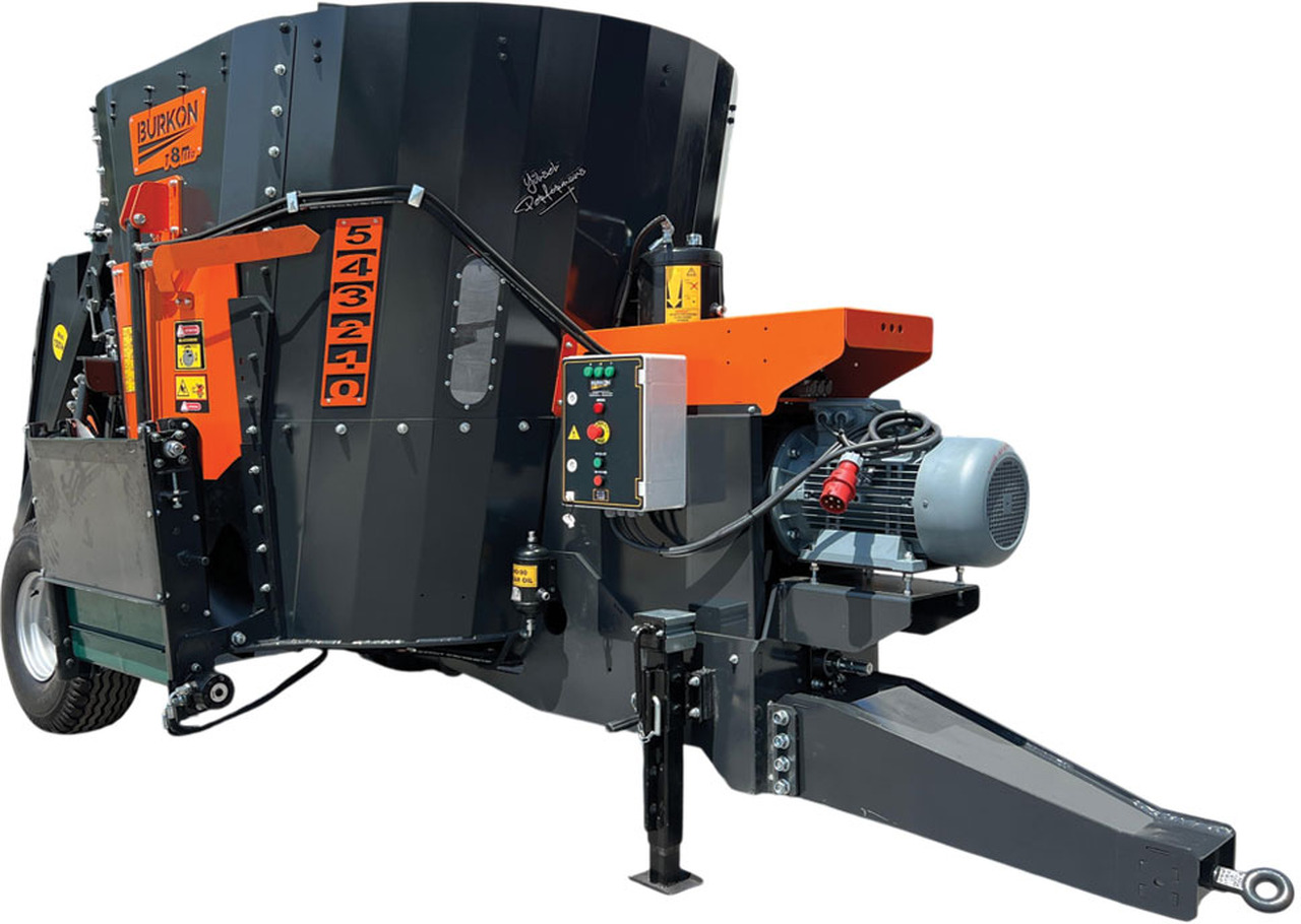 8 m3 Çekilir - Kepçeli Yem Karma Makinesi - Yem mikseri: fotoğraf 1 8 m3 Çekilir - Kepçeli Yem Karma Makinesi - Yem mikseri: fotoğraf 1