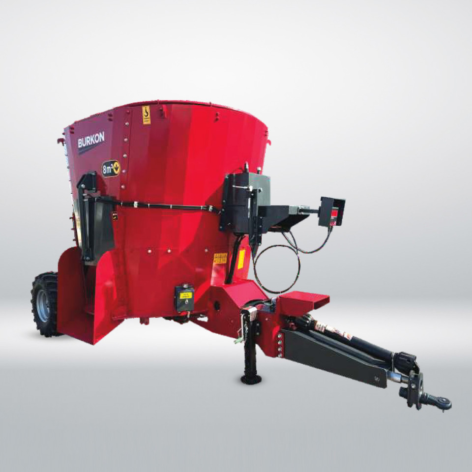 8 m3 Çekilir Yem Karma Makinesi - Yem mikseri: fotoğraf 2 8 m3 Çekilir Yem Karma Makinesi - Yem mikseri: fotoğraf 2