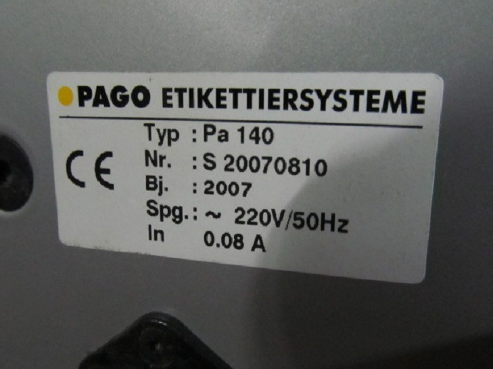 AUTO.ETIKETTENSPENDER PAGO 140 - Baskı makinesi: fotoğraf 4 AUTO.ETIKETTENSPENDER PAGO 140 - Baskı makinesi: fotoğraf 4
