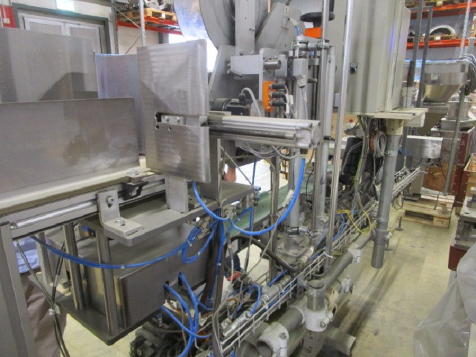 DECKEL ETIKETTIER ANLAGE (Zweckform mit Schleuter Etiketenspender) - Paketleme makinası: fotoğraf 3 DECKEL ETIKETTIER ANLAGE (Zweckform mit Schleuter Etiketenspender) - Paketleme makinası: fotoğraf 3