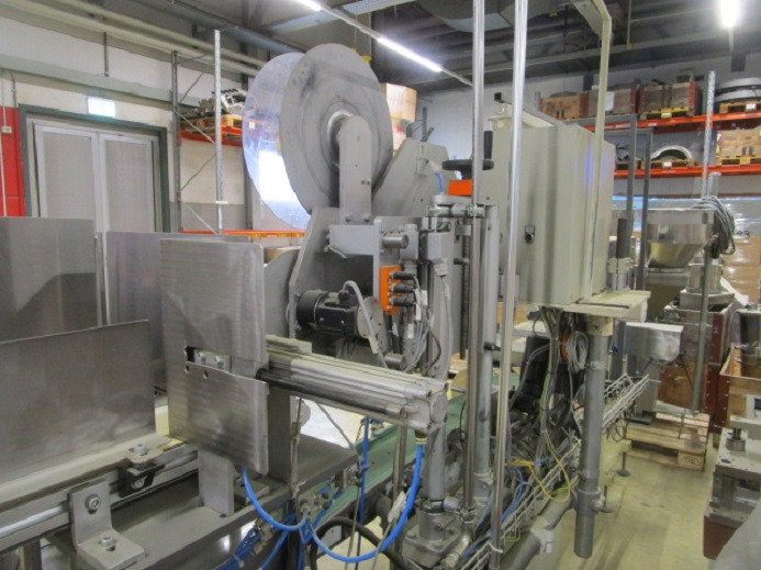 DECKEL ETIKETTIER ANLAGE (Zweckform mit Schleuter Etiketenspender) - Paketleme makinası: fotoğraf 4 DECKEL ETIKETTIER ANLAGE (Zweckform mit Schleuter Etiketenspender) - Paketleme makinası: fotoğraf 4