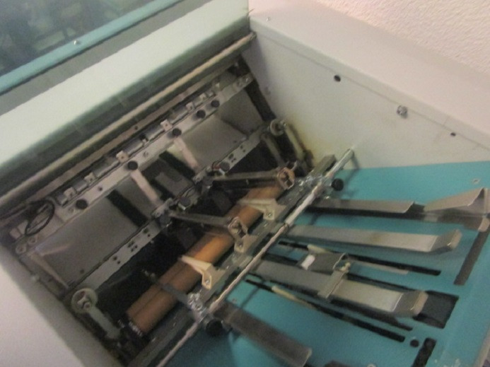 FALZ- UND HEFTMASCHINE NAGEL FOLDNAK 8 MIT TRIMMER - Katlama makinesi: fotoğraf 3 FALZ- UND HEFTMASCHINE NAGEL FOLDNAK 8 MIT TRIMMER - Katlama makinesi: fotoğraf 3