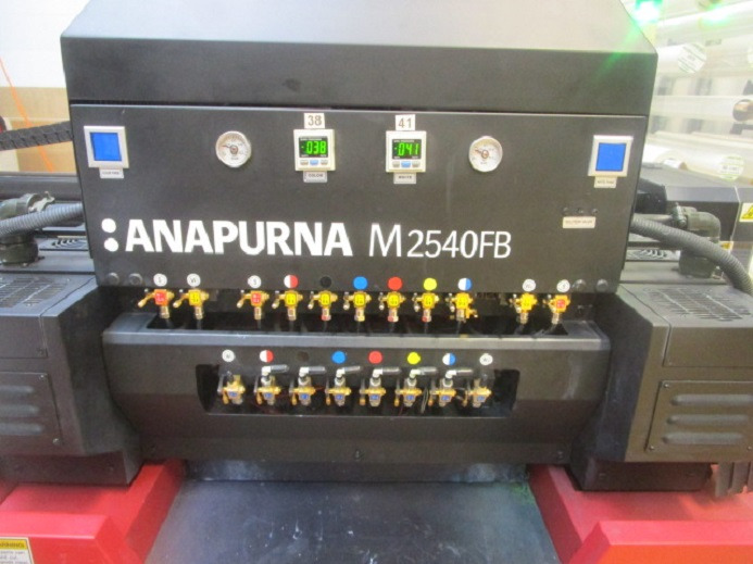 Dijital baskı makinesi FLACHBETT-UV-GROSSFORMATDRUCKER AGFA ANAPURNA M2540 FB: fotoğraf 7
