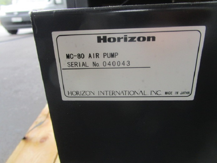 Baskı makinesi ZUSAMMENTRAGTURM HORIZON MC-80a MIT KOMPRESSOR: fotoğraf 8