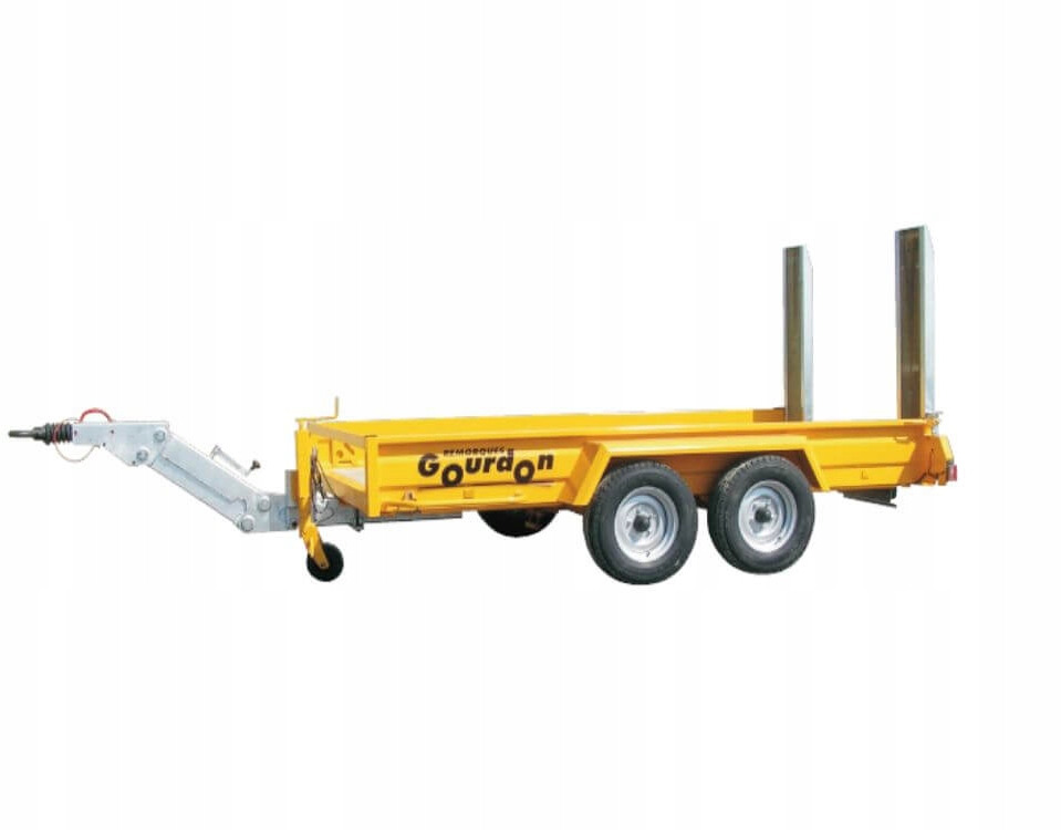 PRZYCZEPA DO MINIKOPAREK GOURDON VPR 350 / GOURDON VPR 350 TRAILER FOR MINI EXCAVATORS - İş makinası römorku: fotoğraf 4 PRZYCZEPA DO MINIKOPAREK GOURDON VPR 350 / GOURDON VPR 350 TRAILER FOR MINI EXCAVATORS - İş makinası römorku: fotoğraf 4