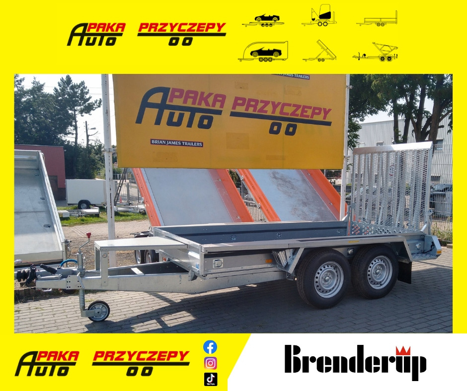 PRZYCZEPA DO MINIKOPARKI KOPARKI MT 3080 DMC 2,7T / MT 3080 EXCAVATOR MINI EXCAVATOR TRAILER DMC 2.7T - İş makinası römorku: fotoğraf 1 PRZYCZEPA DO MINIKOPARKI KOPARKI MT 3080 DMC 2,7T / MT 3080 EXCAVATOR MINI EXCAVATOR TRAILER DMC 2.7T - İş makinası römorku: fotoğraf 1