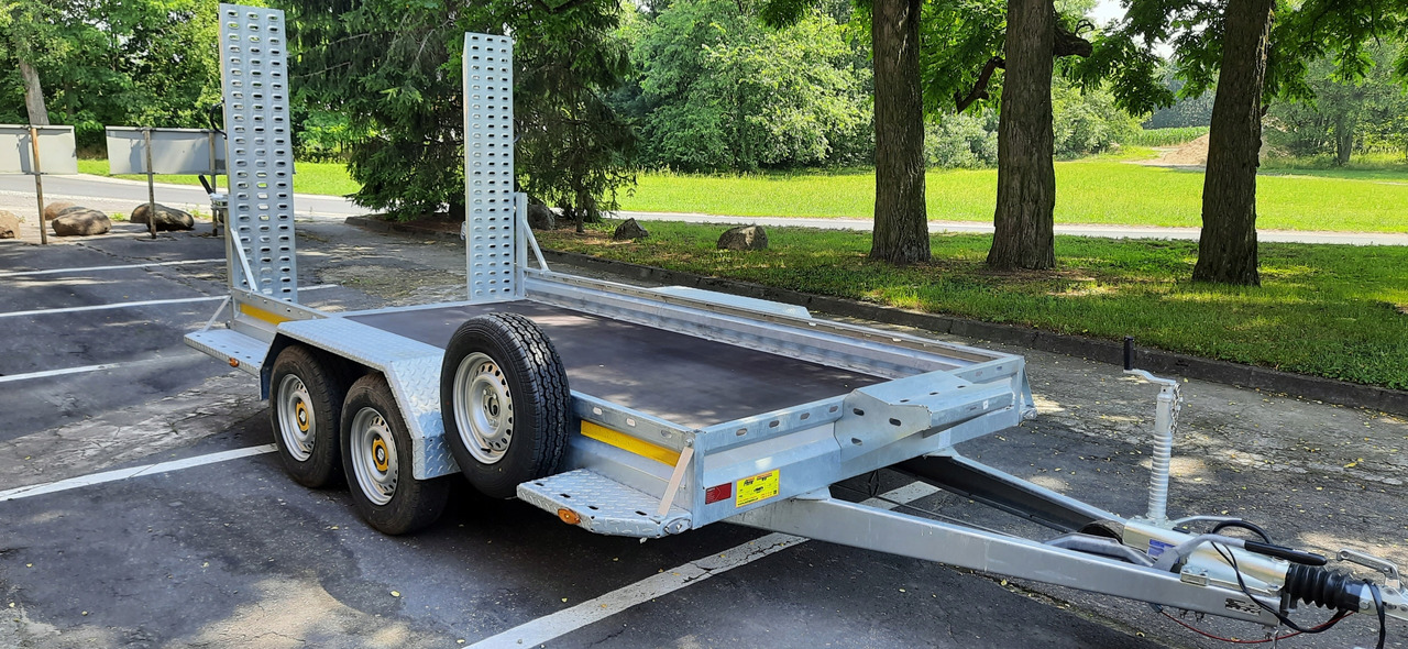 PRZYCZEPA LAWETA DO KOPARKI DO MINIKOPARKI 3500KG / EXCAVATOR MINI EXCAVATOR TRANSPORTER TRAILER 3500KG - İş makinası römorku: fotoğraf 4 PRZYCZEPA LAWETA DO KOPARKI DO MINIKOPARKI 3500KG / EXCAVATOR MINI EXCAVATOR TRANSPORTER TRAILER 3500KG - İş makinası römorku: fotoğraf 4