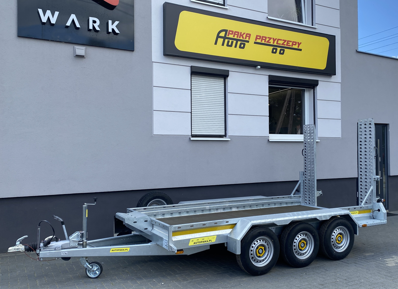 PRZYCZEPA LAWETA DO MINIKOPARKI KOPARKI 3 OSIE / MINI EXCAVATOR TRANSPORTER TRAILER 3 AXLES - İş makinası römorku: fotoğraf 4 PRZYCZEPA LAWETA DO MINIKOPARKI KOPARKI 3 OSIE / MINI EXCAVATOR TRANSPORTER TRAILER 3 AXLES - İş makinası römorku: fotoğraf 4