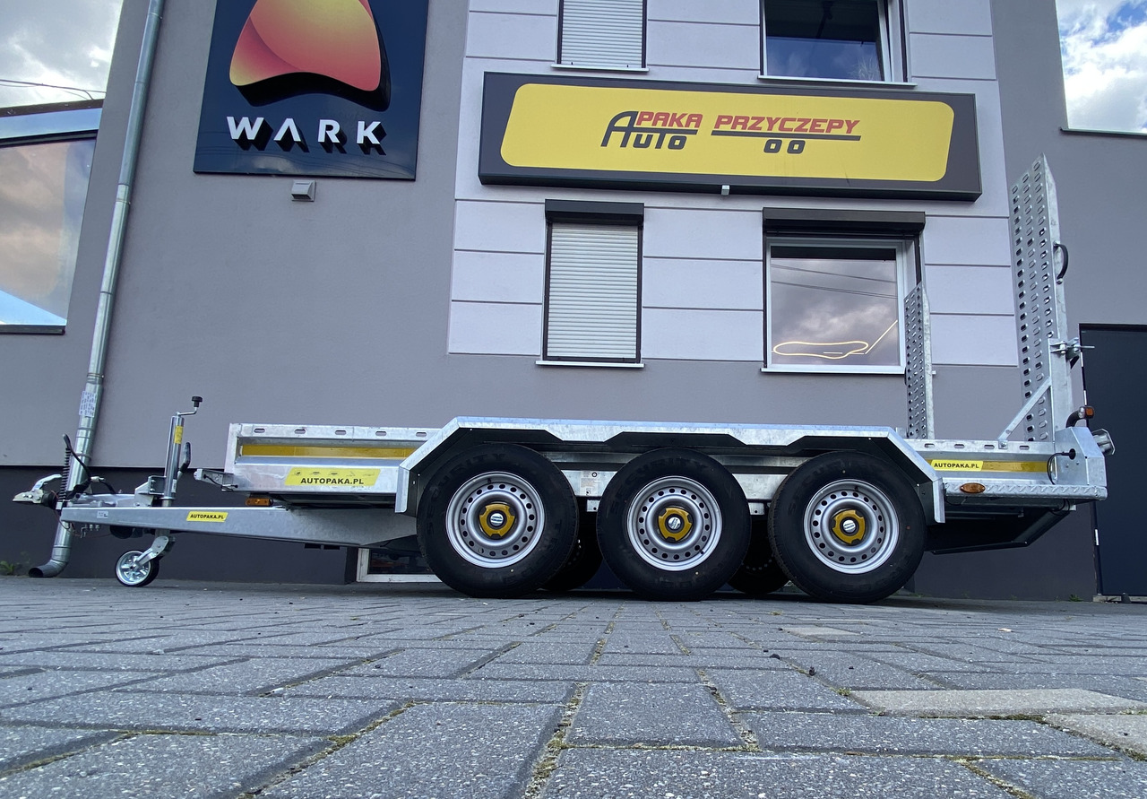 PRZYCZEPA LAWETA DO MINIKOPARKI KOPARKI 3 OSIE / MINI EXCAVATOR TRANSPORTER TRAILER 3 AXLES - İş makinası römorku: fotoğraf 2 PRZYCZEPA LAWETA DO MINIKOPARKI KOPARKI 3 OSIE / MINI EXCAVATOR TRANSPORTER TRAILER 3 AXLES - İş makinası römorku: fotoğraf 2