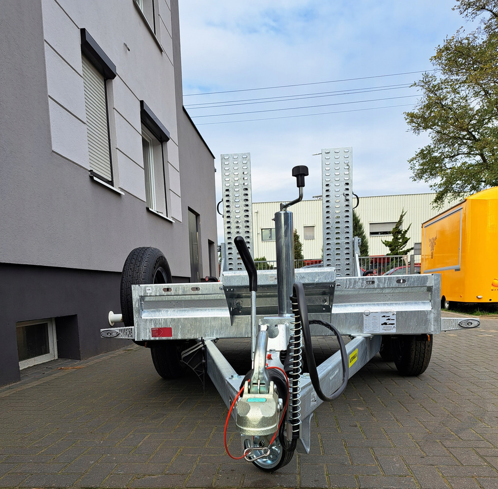 PRZYCZEPA LAWETA DO MINIKOPARKI POD KOPARKĘ 315 x 150 cm, 2700KG / MINI EXCAVATOR TRANSPORTER TRAILER 2700KG - İş makinası römorku: fotoğraf 3 PRZYCZEPA LAWETA DO MINIKOPARKI POD KOPARKĘ 315 x 150 cm, 2700KG / MINI EXCAVATOR TRANSPORTER TRAILER 2700KG - İş makinası römorku: fotoğraf 3