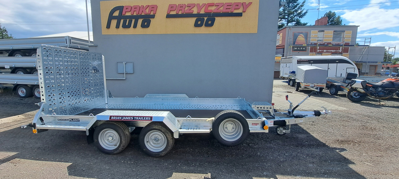 PRZYCZEPA Z RAMPĄ POD KOPARKĘ DO MINIKOPARKI 3500 / TRAILER WITH RAMPS FOR EXCAVATOR MINI EXCAVATOR 3500 - İş makinası römorku: fotoğraf 2 PRZYCZEPA Z RAMPĄ POD KOPARKĘ DO MINIKOPARKI 3500 / TRAILER WITH RAMPS FOR EXCAVATOR MINI EXCAVATOR 3500 - İş makinası römorku: fotoğraf 2