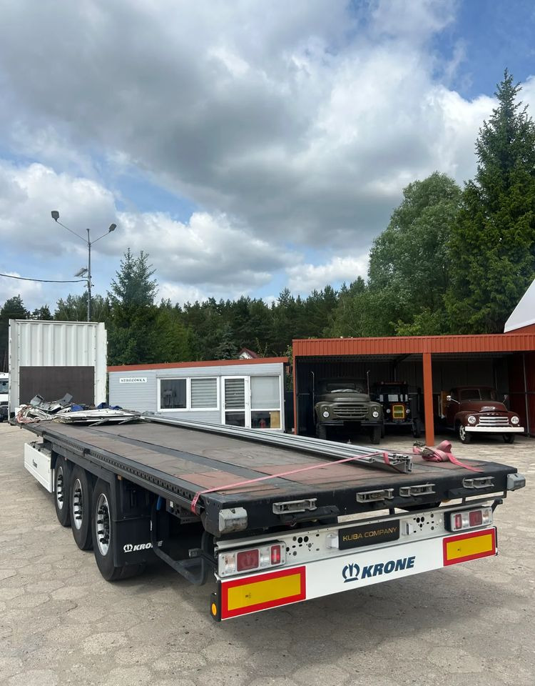 Krone SD FIRANKA / PLATFORMA / USZKODZONA ZABUDOWA / 2019 ROK !! - Açık/ Sal dorse: fotoğraf 4 Krone SD FIRANKA / PLATFORMA / USZKODZONA ZABUDOWA / 2019 ROK !! - Açık/ Sal dorse: fotoğraf 4