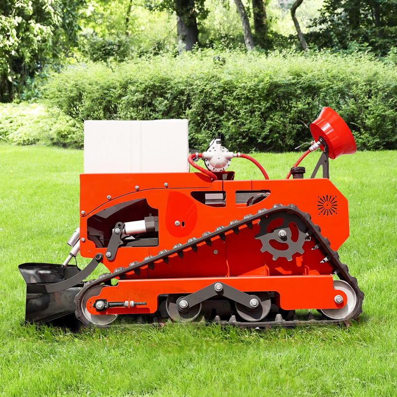 LEZUM LD1000 Multi-function remote control lawn mower Track crawler gasoline gas All-terrain Agricultural Sprayers Pesticide spraying lawn mower for sale - Çim biçme makinesi: fotoğraf 2 LEZUM LD1000 Multi-function remote control lawn mower Track crawler gasoline gas All-terrain Agricultural Sprayers Pesticide spraying lawn mower for sale - Çim biçme makinesi: fotoğraf 2