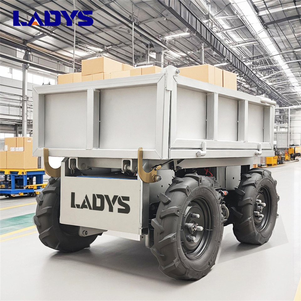 LADYS Electric Remote Control Transporter Agricultural Orchard Farm Electric Utv Material Handling Equipment All Terrain Transport Vehicle - ATV: fotoğraf 4 LADYS Electric Remote Control Transporter Agricultural Orchard Farm Electric Utv Material Handling Equipment All Terrain Transport Vehicle - ATV: fotoğraf 4
