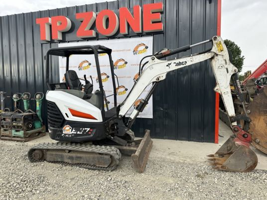 Bobcat E27Z Canopy - Mini ekskavatör: fotoğraf 3 Bobcat E27Z Canopy - Mini ekskavatör: fotoğraf 3