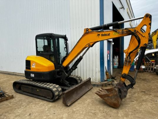 Bobcat E50 - Mini ekskavatör: fotoğraf 1 Bobcat E50 - Mini ekskavatör: fotoğraf 1