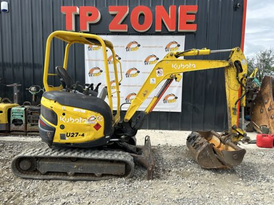 Kubota U27-4 à 19900€ HT - Mini ekskavatör: fotoğraf 1 Kubota U27-4 à 19900€ HT - Mini ekskavatör: fotoğraf 1