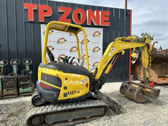 Kubota U27-4 à 19900€ HT - Mini ekskavatör: fotoğraf 3 Kubota U27-4 à 19900€ HT - Mini ekskavatör: fotoğraf 3