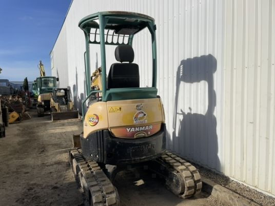 Mini ekskavatör Yanmar VIO25-4 Canopy: fotoğraf 6