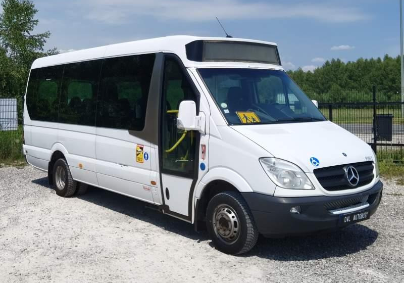 Şehirlerarası otobüs Mercedes-Benz Sprinter *klima*webasto*: fotoğraf 1