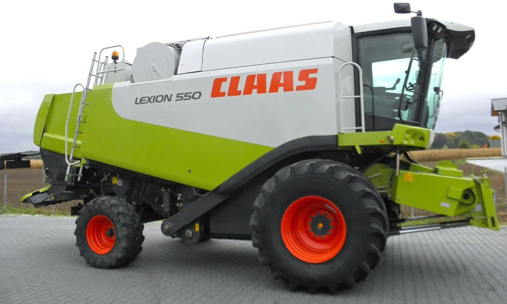 Claas Lexion 550 2005 Rok, heder V750, Najbogatsza Wersja, Nie Malowany, Stan Idealny - Biçerdöver: fotoğraf 3 Claas Lexion 550 2005 Rok, heder V750, Najbogatsza Wersja, Nie Malowany, Stan Idealny - Biçerdöver: fotoğraf 3