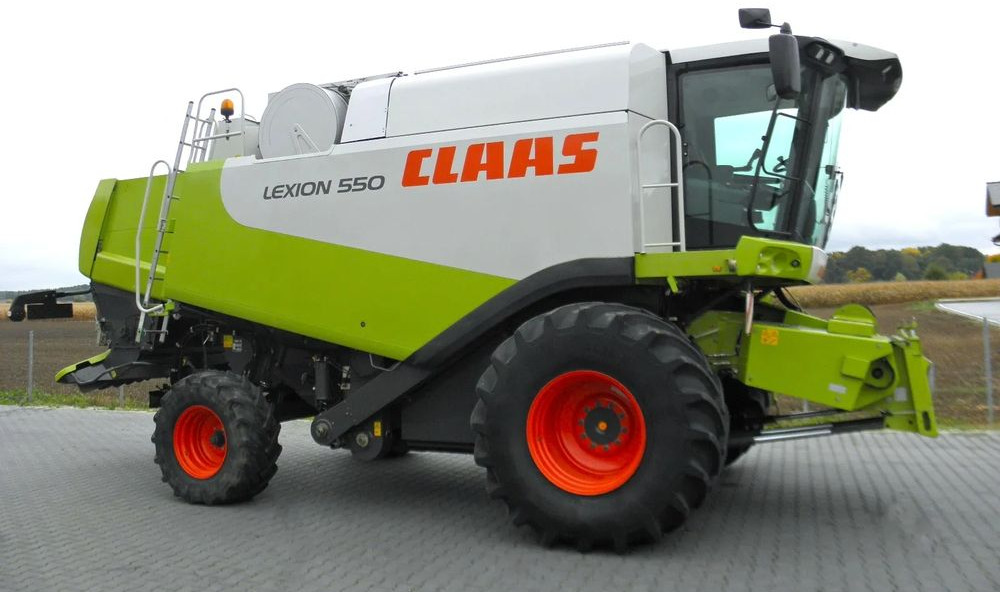 Claas Lexion 550 2005 Rok, heder V750, Najbogatsza Wersja, Nie Malowany, Stan Idealny - Biçerdöver: fotoğraf 5 Claas Lexion 550 2005 Rok, heder V750, Najbogatsza Wersja, Nie Malowany, Stan Idealny - Biçerdöver: fotoğraf 5