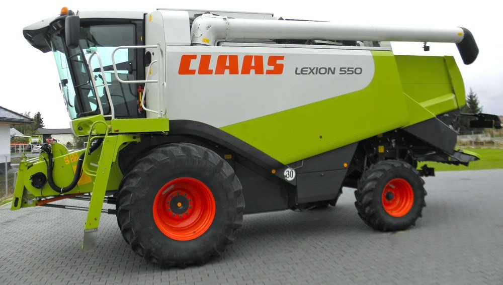 Claas Lexion 550 2005 Rok, heder V750, Najbogatsza Wersja, Nie Malowany, Stan Idealny - Biçerdöver: fotoğraf 4 Claas Lexion 550 2005 Rok, heder V750, Najbogatsza Wersja, Nie Malowany, Stan Idealny - Biçerdöver: fotoğraf 4