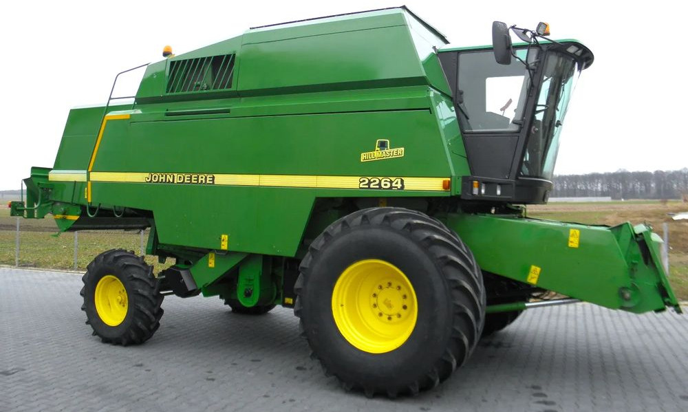John Deere 2264 HM 2000 Rok, heder 6,1 m, Stol do rzepaku, Nowsza Wersja, Nie Malowany, Stan Idealny - Biçerdöver: fotoğraf 1 John Deere 2264 HM 2000 Rok, heder 6,1 m, Stol do rzepaku, Nowsza Wersja, Nie Malowany, Stan Idealny - Biçerdöver: fotoğraf 1