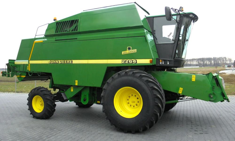 John Deere 2264 HM 2000 Rok, heder 6,1 m, Stol do rzepaku, Nowsza Wersja, Nie Malowany, Stan Idealny - Biçerdöver: fotoğraf 5 John Deere 2264 HM 2000 Rok, heder 6,1 m, Stol do rzepaku, Nowsza Wersja, Nie Malowany, Stan Idealny - Biçerdöver: fotoğraf 5