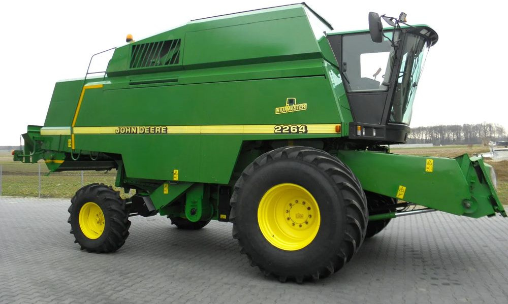 John Deere 2264 HM 2000 Rok, heder 6,1 m, Stol do rzepaku, Nowsza Wersja, Nie Malowany, Stan Idealny - Biçerdöver: fotoğraf 3 John Deere 2264 HM 2000 Rok, heder 6,1 m, Stol do rzepaku, Nowsza Wersja, Nie Malowany, Stan Idealny - Biçerdöver: fotoğraf 3