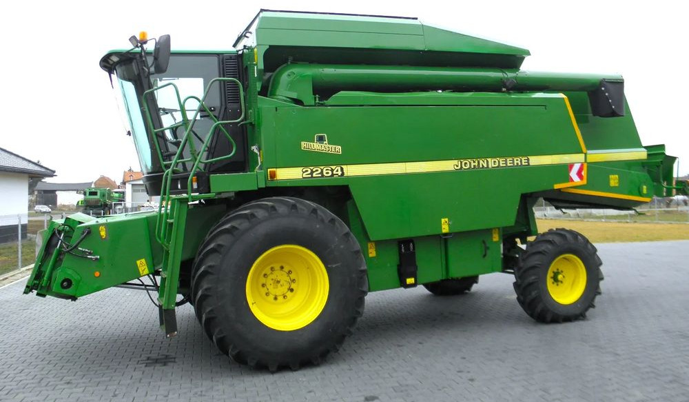 John Deere 2264 HM 2000 Rok, heder 6,1 m, Stol do rzepaku, Nowsza Wersja, Nie Malowany, Stan Idealny - Biçerdöver: fotoğraf 4 John Deere 2264 HM 2000 Rok, heder 6,1 m, Stol do rzepaku, Nowsza Wersja, Nie Malowany, Stan Idealny - Biçerdöver: fotoğraf 4