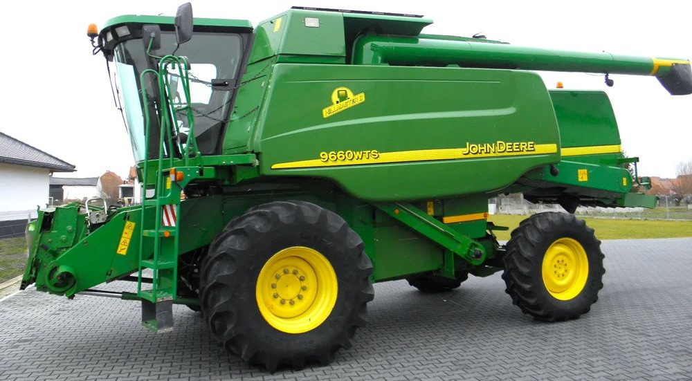 John Deere WTS 9660 HM 2004 Rok, 6,7 m heder, Nie Malowany, Stan Bardzo Dobry - Biçerdöver: fotoğraf 3 John Deere WTS 9660 HM 2004 Rok, 6,7 m heder, Nie Malowany, Stan Bardzo Dobry - Biçerdöver: fotoğraf 3