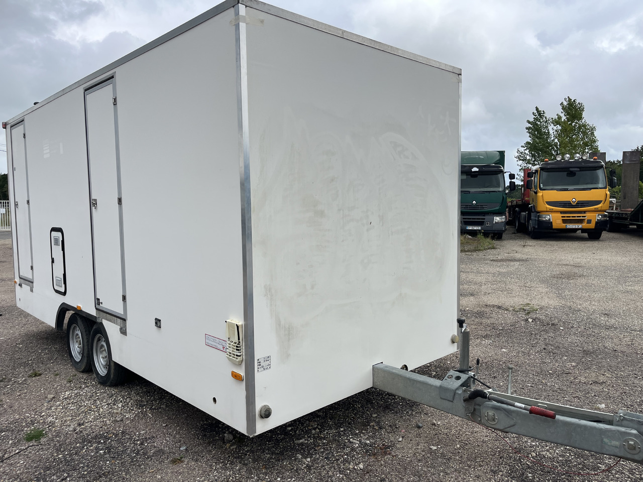 Jcr Base de vie - Otomobil römorku: fotoğraf 2 Jcr Base de vie - Otomobil römorku: fotoğraf 2