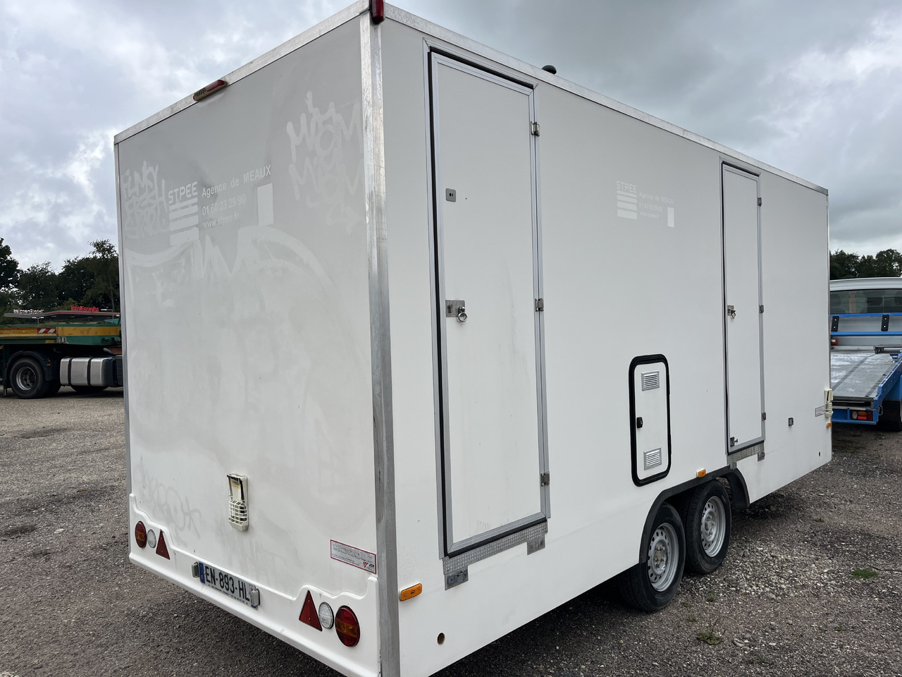 Jcr Base de vie - Otomobil römorku: fotoğraf 5 Jcr Base de vie - Otomobil römorku: fotoğraf 5